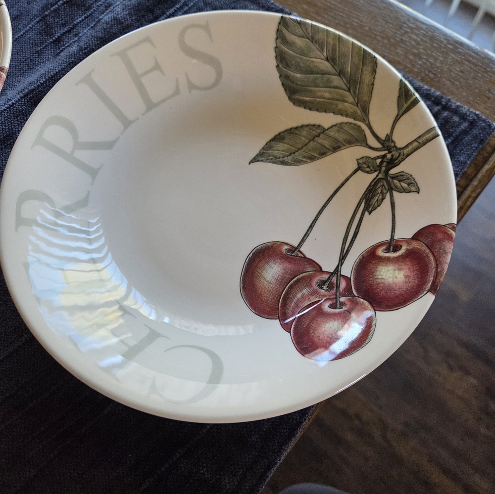 Queens Dining Royal Horticultural Society Cherry Bowls